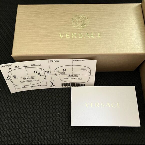 Versace Accessories - Authentic Versace Box Glasses